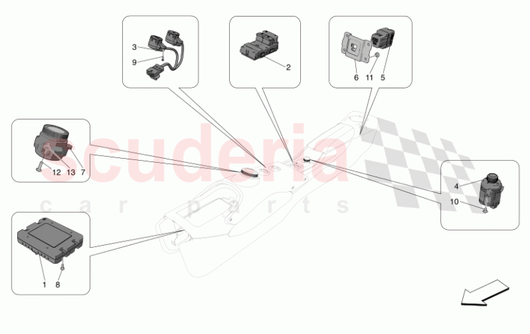 Maserati MC20 Otomatik 3.0 BT V6 2WD 630HP Alarm ve Immobilizer Sistemi