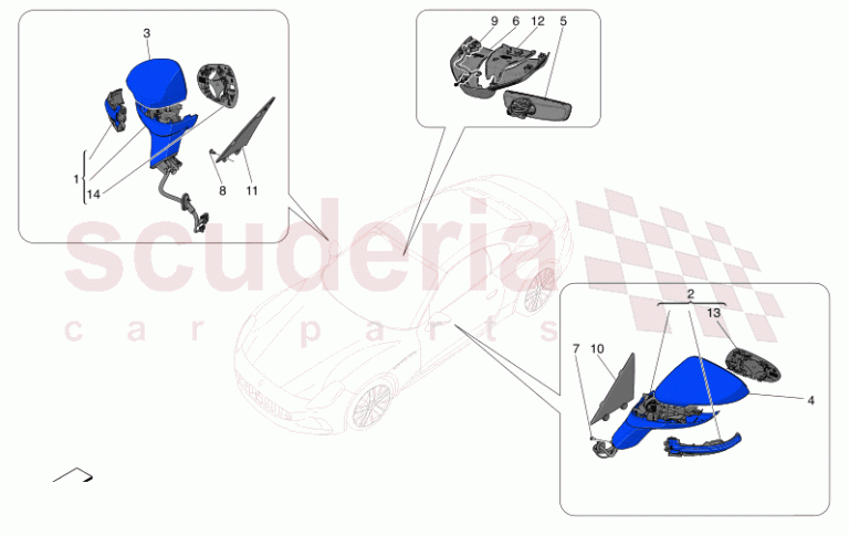 Maserati GranCabrio M189 Park Sensörleri – Otomatik 4WD 3.0 BT V6 490 HP