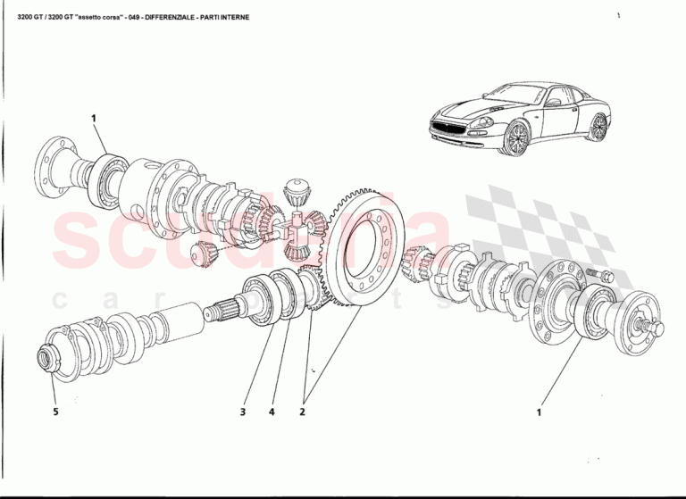 Getrag 6 İleri Manuel Şanzıman – Maserati 3200 GT / Assetto Corsa Yedek Parça